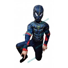 Детский карнавальный костюм Человек-Паук "Нет пути домой" с мускулатурой, MK11126 